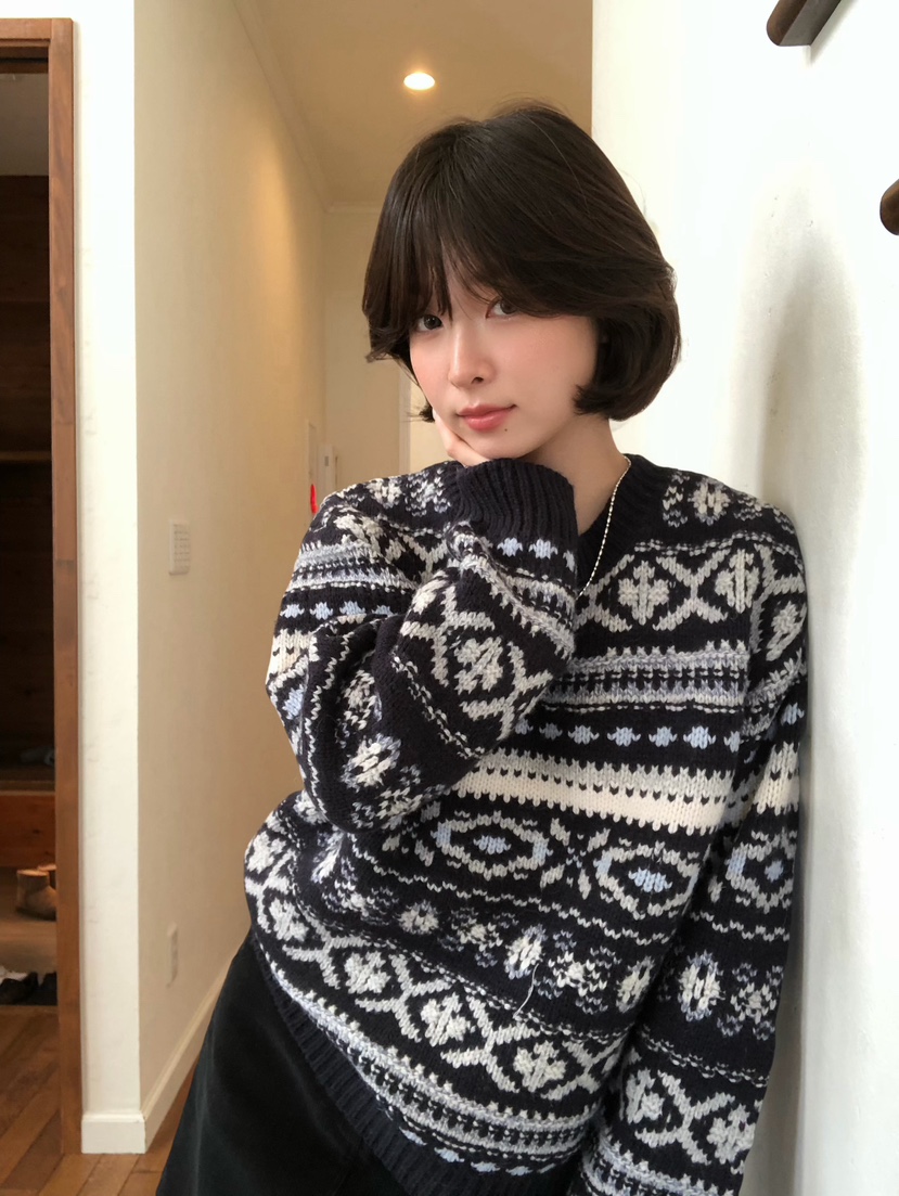 ERUME東大門實拍女裝新品推薦時尚真品熱賣休閑人氣毛衣ERUME毛衣