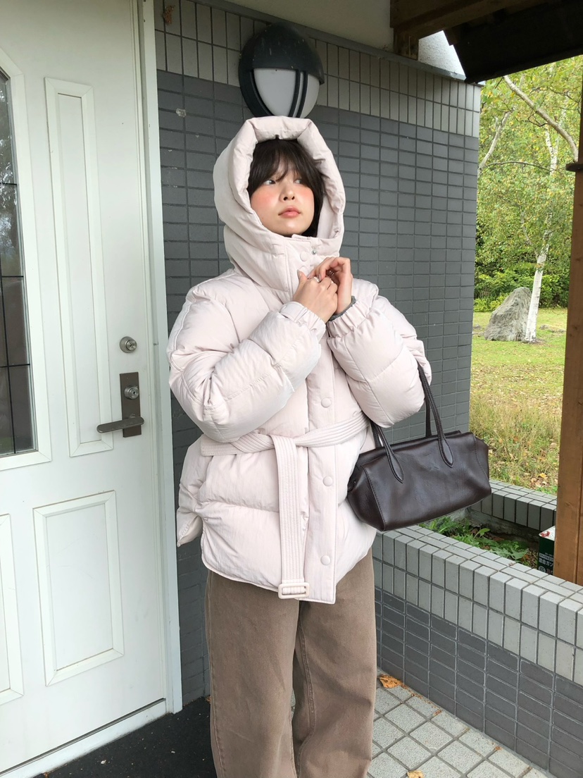 ERUME韓國代購女士新品休閑真品時尚熱賣推薦人氣短款棉服ERUME短款棉服
