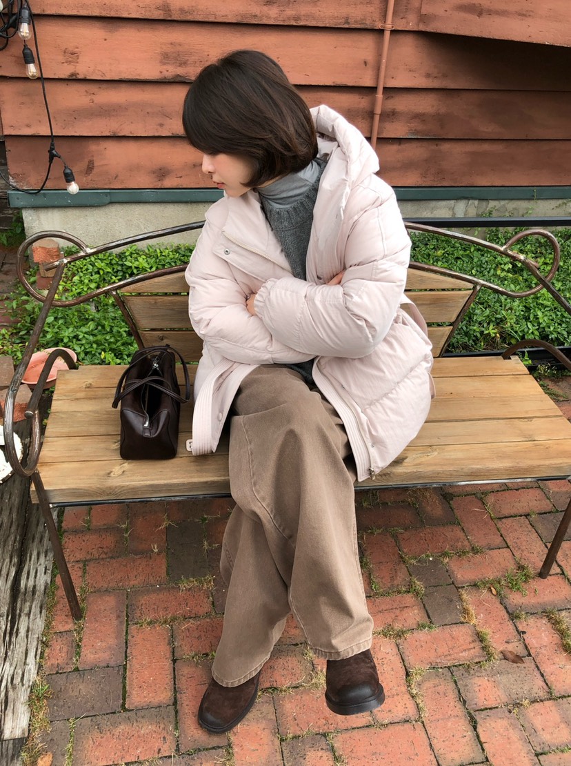 ERUME韓國代購女士新品休閑真品時尚熱賣推薦人氣短款棉服ERUME短款棉服