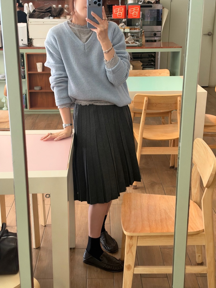 ERUME韓國代購女裝新款人氣時尚熱賣休閑推薦半身裙中短裙ERUME半身裙/中短裙