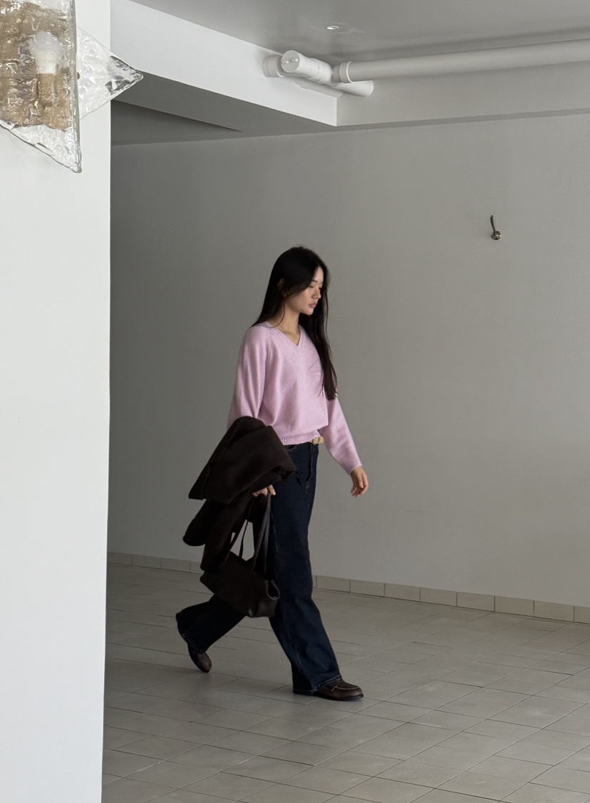 AMY GRACE-A韓國直郵女士新品推薦真品熱賣休閑時尚針織衫AMY GRACE針織衫
