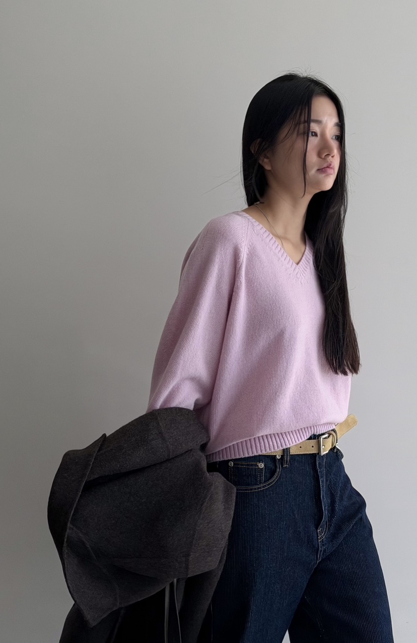 AMY GRACE-A韓國直郵女士新品推薦真品熱賣休閑時尚針織衫AMY GRACE針織衫