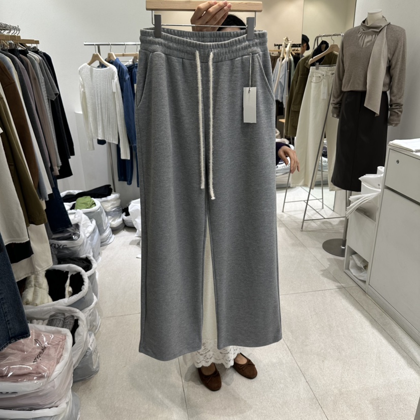 GRACIA東大門代購女士新品熱賣人氣時尚真品休閑推薦休閑褲GRACIA休閑褲圖色1灰色