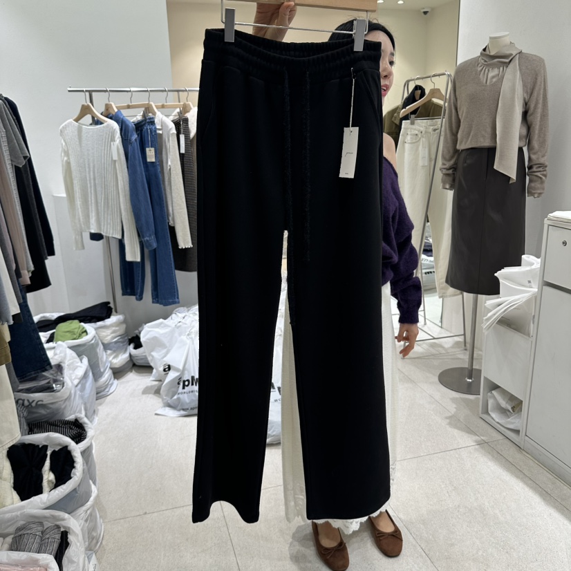 GRACIA東大門代購女士新品熱賣人氣時尚真品休閑推薦休閑褲GRACIA休閑褲圖色3黑色