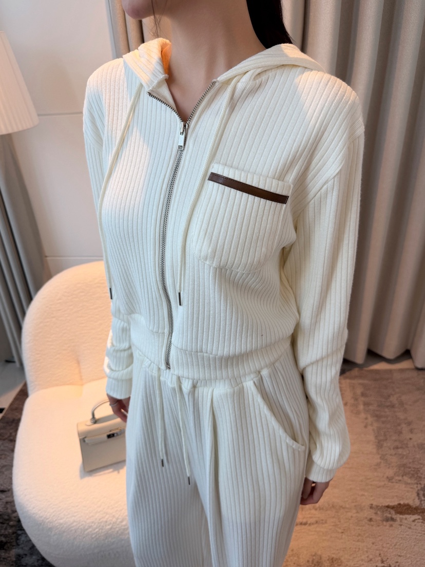 CLOTH東大門實拍女裝新款休閑時尚推薦人氣熱賣套裝皮革連帽CLOTH套裝