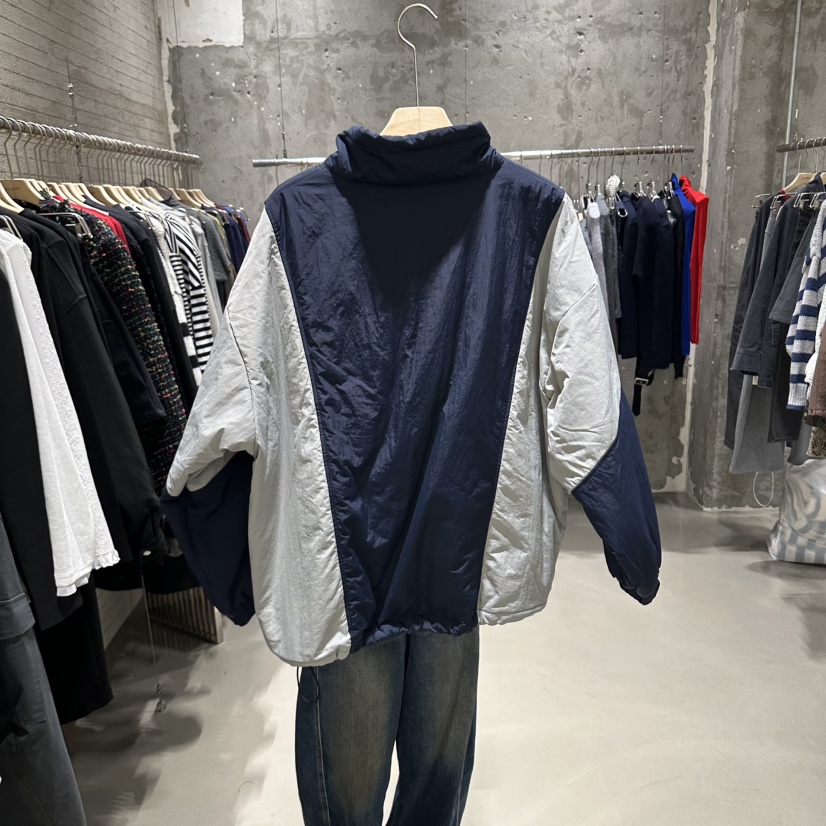 JUNI東大門實拍女裝新品休閑人氣推薦真品夾克連帽衫撞色my juni夾克