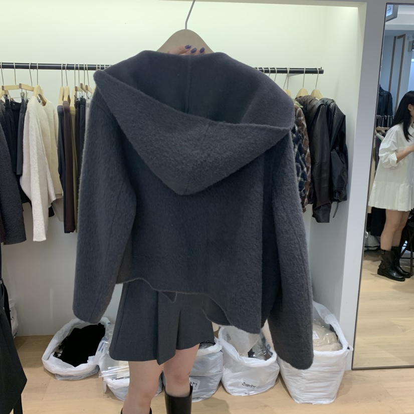 W AND J東大門直郵女裝新款人氣熱賣真品時尚休閑短款大衣WANDJ短款大衣