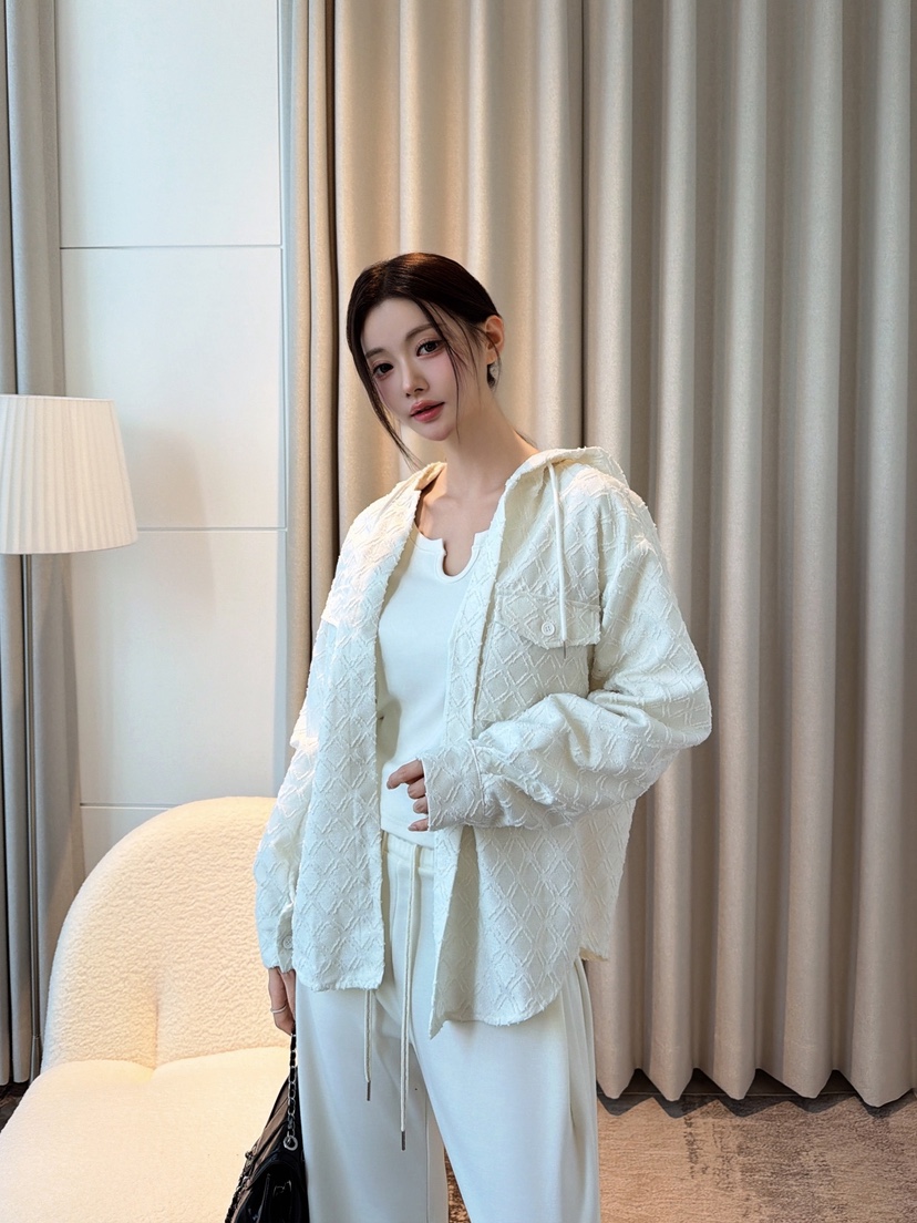 CLOTH東大門代購女士新款人氣時尚真品休閑熱賣夾克珍珠提花CLOTH夾克