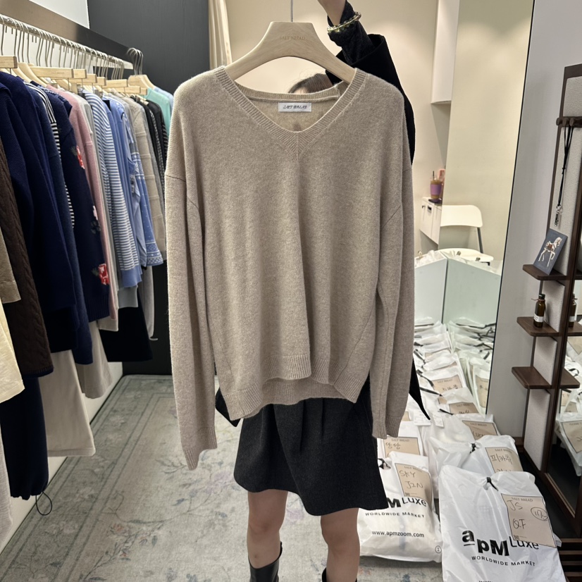 SALT BREAD東大門實拍女裝新款推薦人氣休閑熱賣時尚毛衣SALT BREAD毛衣圖色2