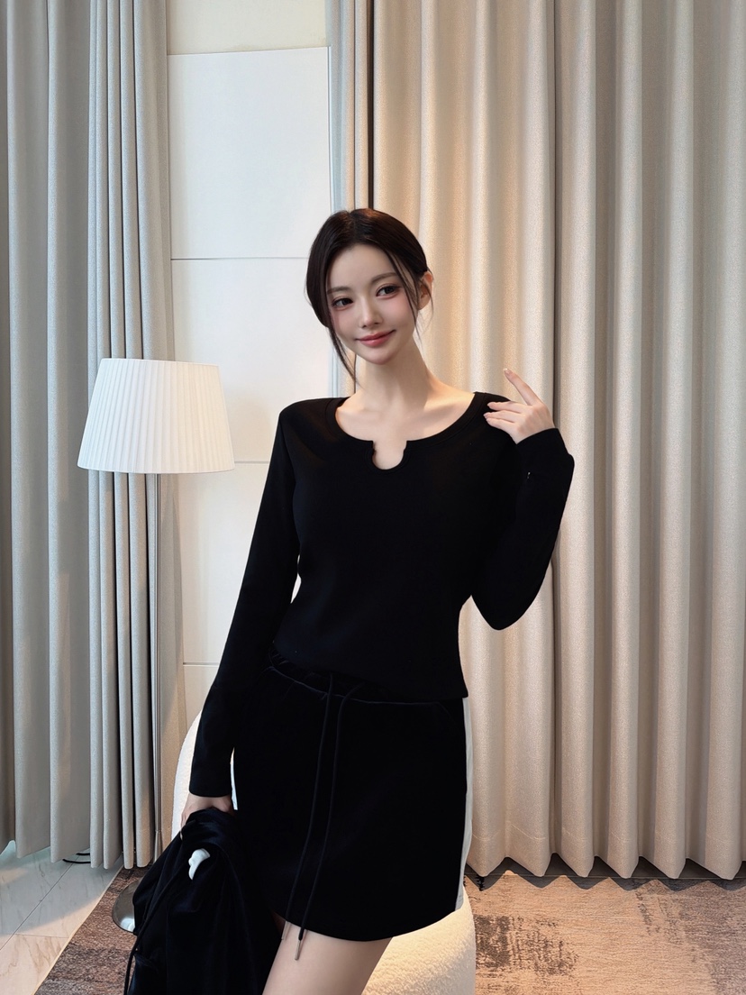 CLOTH東大門代購女士新品推薦熱賣人氣真品時尚休閑長袖T恤CLOTH長袖T恤