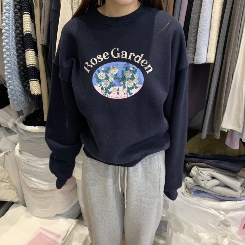 RIVEROOM東大門實拍女士新品人氣真品時尚熱賣休閑推薦衛衣RIVEROOM衛衣圖色2
