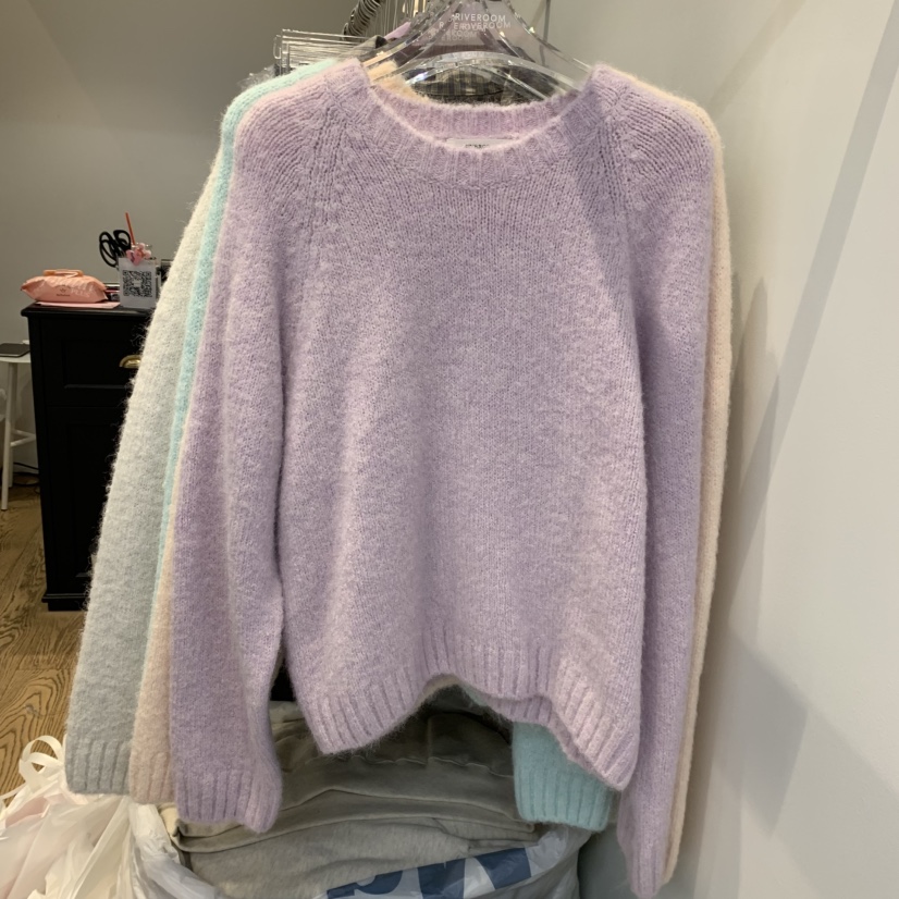 RIVEROOM東大門實拍女裝新品時尚熱賣休閑人氣真品推薦毛衣RIVEROOM毛衣圖色1