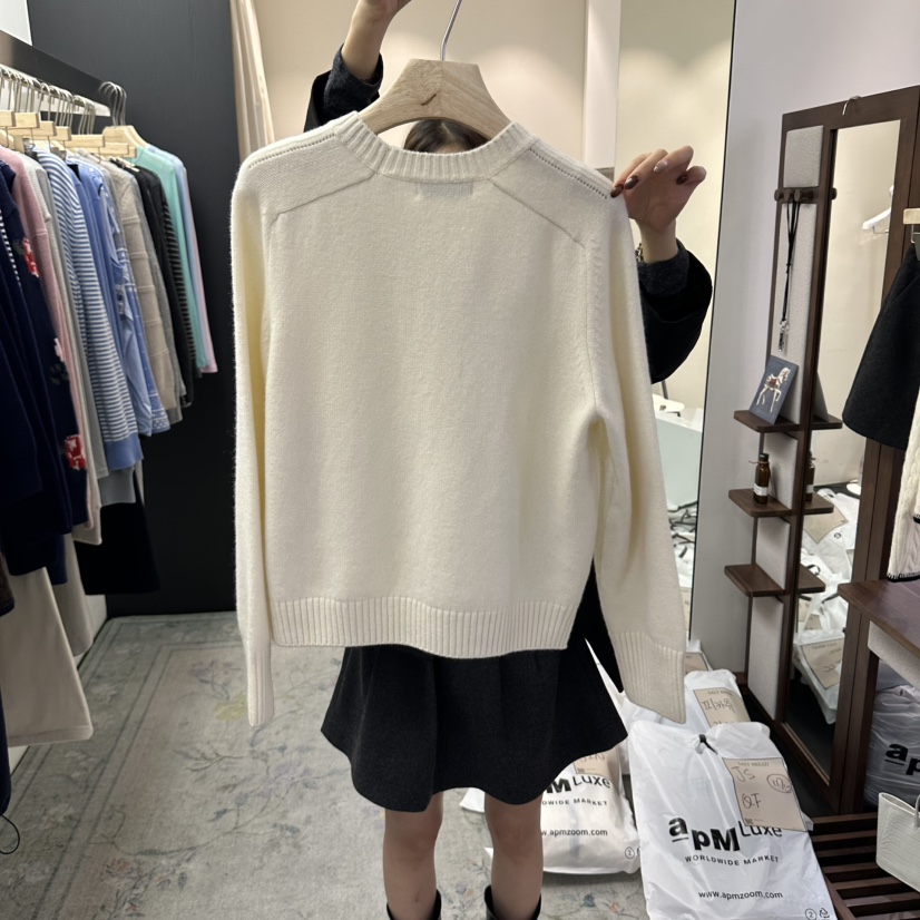 SALT BREAD東大門實拍女裝新品時尚推薦真品熱賣休閑針織衫SALT BREAD針織衫