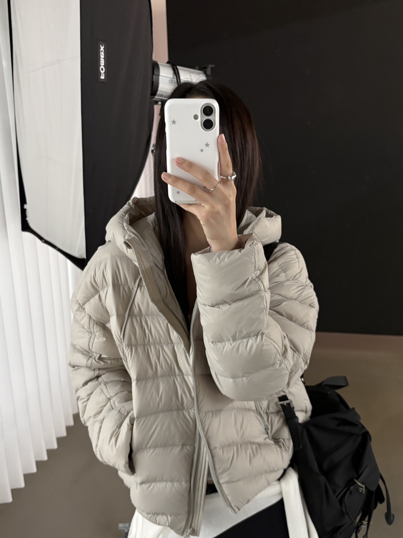 Verbena東大門直郵女士新品人氣推薦熱賣真品短款羽絨服絎縫Verbena短款羽絨服圖色2