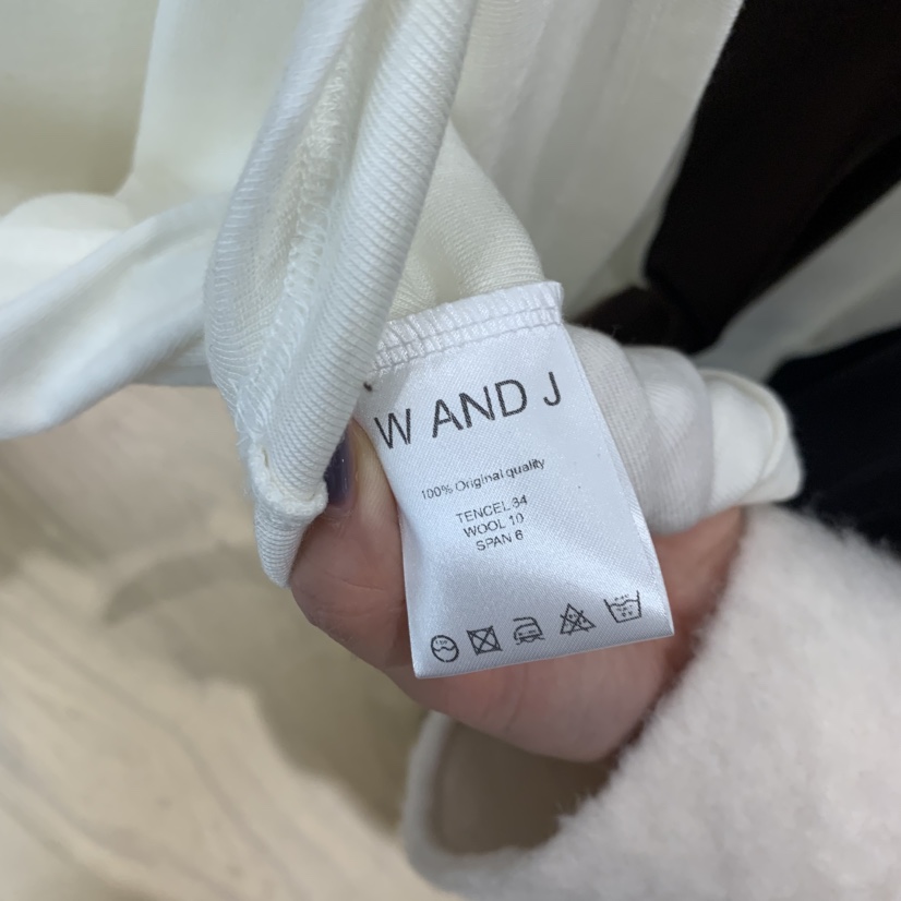 W AND J東大門代購女士新款時尚休閑人氣長袖T恤插肩袖WANDJ長袖T恤