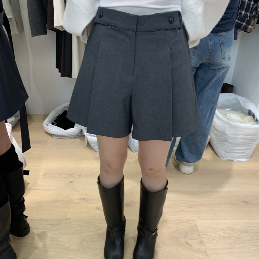 W AND J東大門直郵女士新品真品人氣時尚熱賣推薦休閑短褲WANDJ短褲圖色1墨