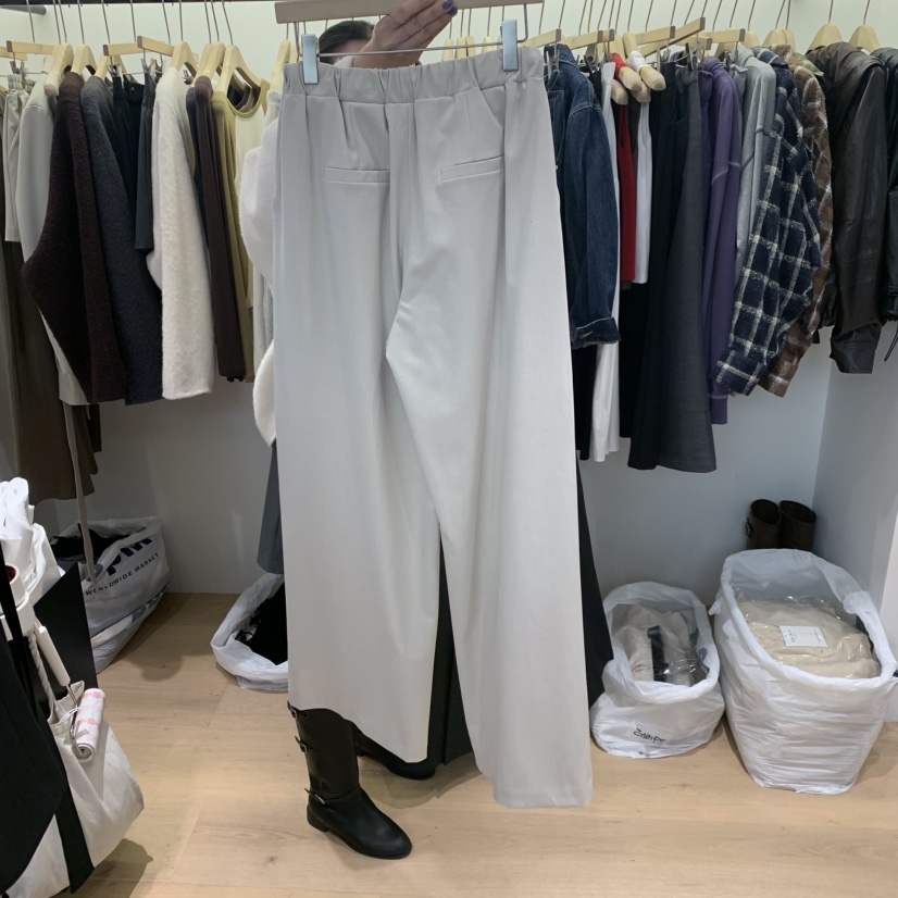 W AND J韓國直郵女士新品推薦人氣時尚真品休閑熱賣休閑褲WANDJ休閑褲