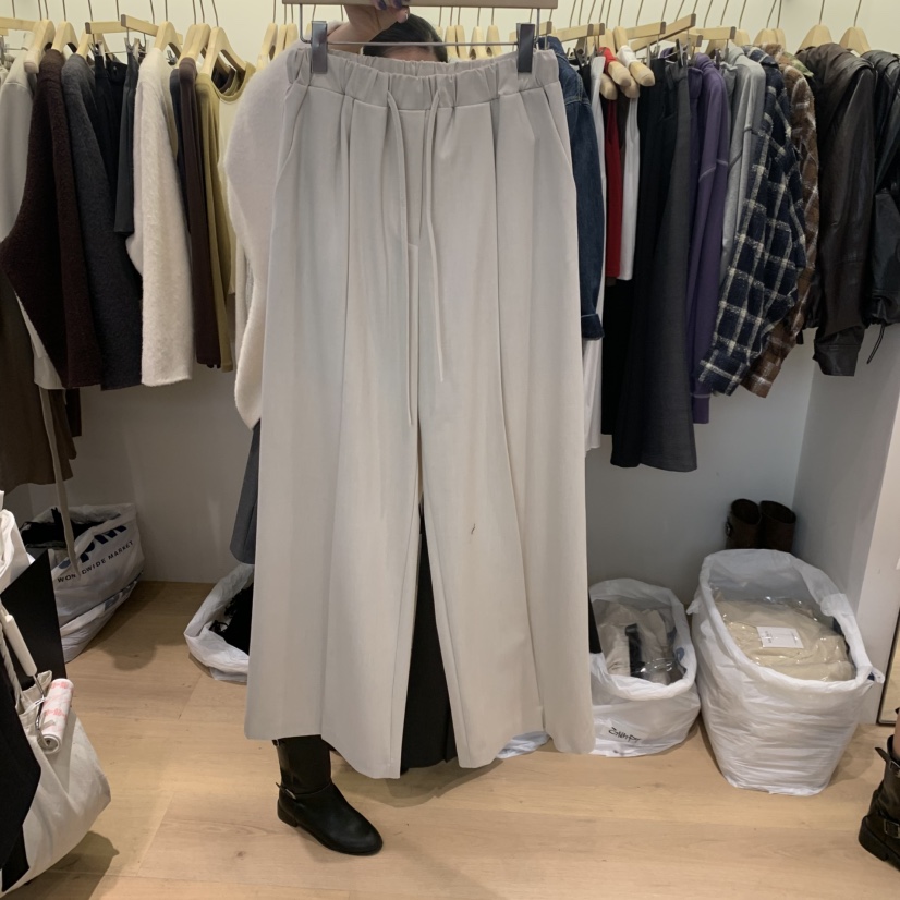 W AND J韓國直郵女士新品推薦人氣時尚真品休閑熱賣休閑褲WANDJ休閑褲圖色1