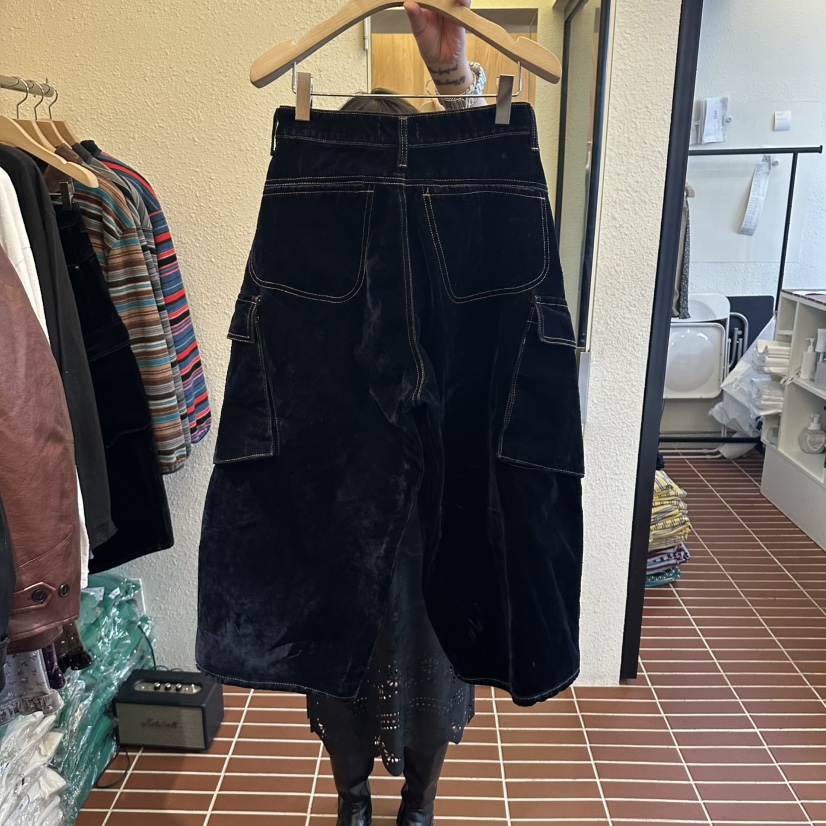 CHOI-L韓國直郵女士新品休閑推薦真品時尚人氣休閑褲絲絨CHOI休閑褲