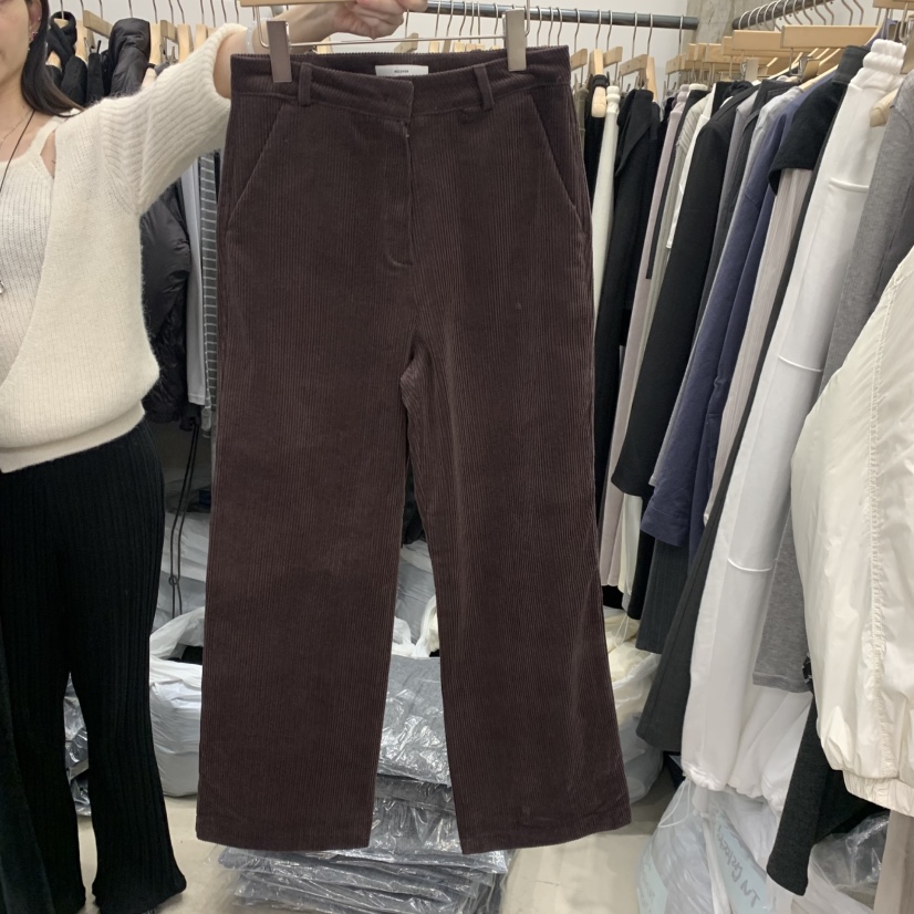 RECOVER東大門直郵女裝新品真品熱賣休閑人氣推薦時尚休閑褲RECOVER/MOMENT休閑褲圖色1棕色