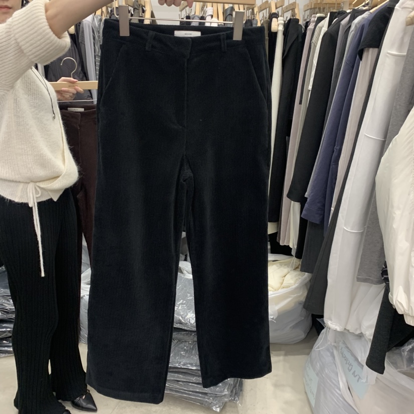 RECOVER東大門直郵女裝新品真品熱賣休閑人氣推薦時尚休閑褲RECOVER/MOMENT休閑褲圖色2黑