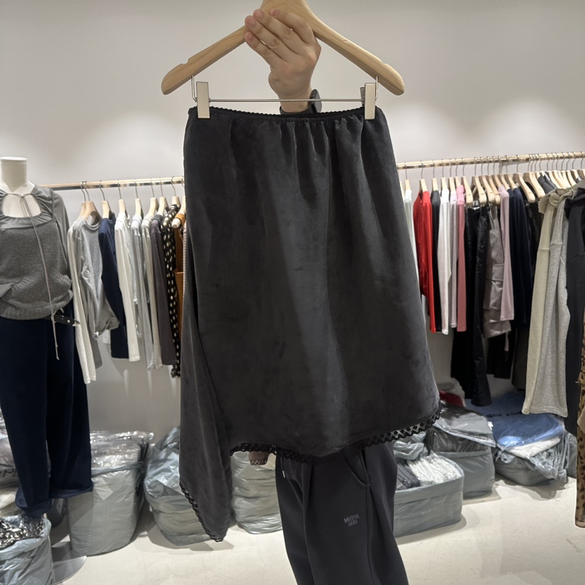 CONNAUGHT/DAILYJUD東大門實拍女裝新品推薦半身裙中短裙不對稱CONNAUGHT/DAILYJUD半身裙/中短裙