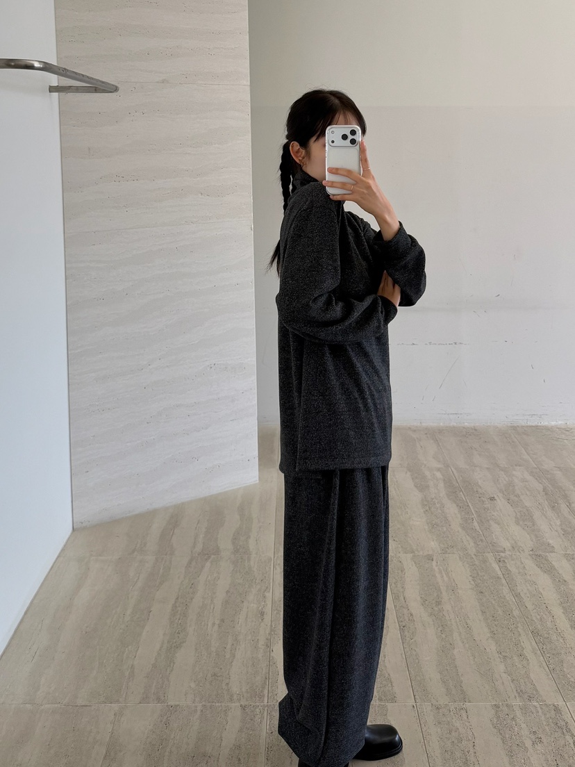 URBANE cloth東大門直郵女裝新品休閑真品套裝含腰繩加絨URBANE cloth套裝