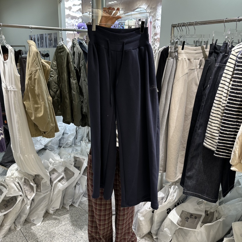 VIRKIN東大門實拍女士新款時尚真品熱賣休閑人氣推薦休閑褲VIRKIN休閑褲圖色4藍色