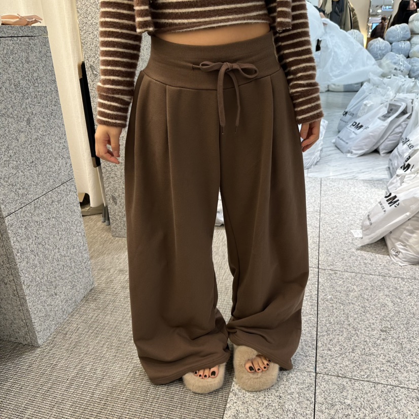 VIRKIN東大門實拍女士新款時尚真品熱賣休閑人氣推薦休閑褲VIRKIN休閑褲圖色6棕色