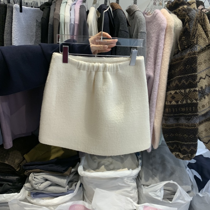 RIVEROOM東大門實拍女裝新品熱賣時尚休閑人氣推薦真品短裙RIVEROOM短裙