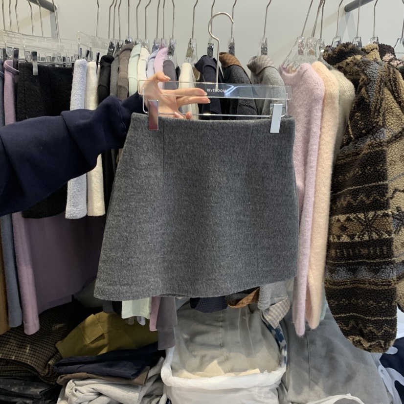 RIVEROOM東大門實拍女裝新品熱賣時尚休閑人氣推薦真品短裙RIVEROOM短裙圖色3