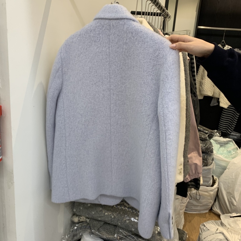 RIVEROOM韓國直郵女士新品真品休閑熱賣推薦西裝西服羊駝RIVEROOM西裝/西服