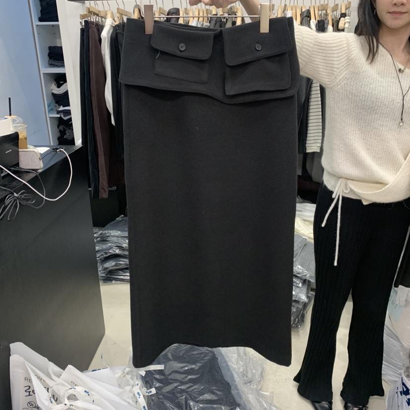 RECOVER東大門代購女士新款休閑真品人氣半身裙中短裙腰帶RECOVER/MOMENT半身裙/中短裙圖色2