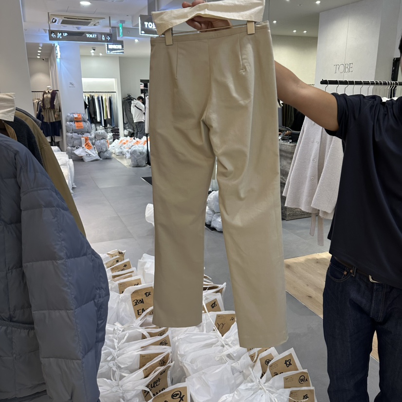 SELF SERVICE/MASOF韓國代購女士新款真品休閑褲拉絨柔軟修身SELF SERVICE/MASOF休閑褲