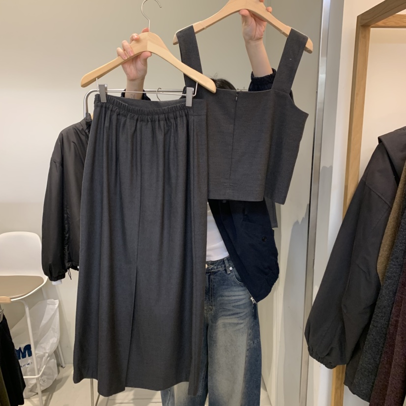 OUTRENE韓國代購女裝新品時尚真品熱賣推薦休閑人氣套裝OUTRENE套裝