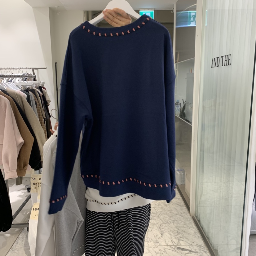 VENIR-A東大門代購女裝新款真品休閑熱賣衛衣不加絨兔子VENIR-A衛衣