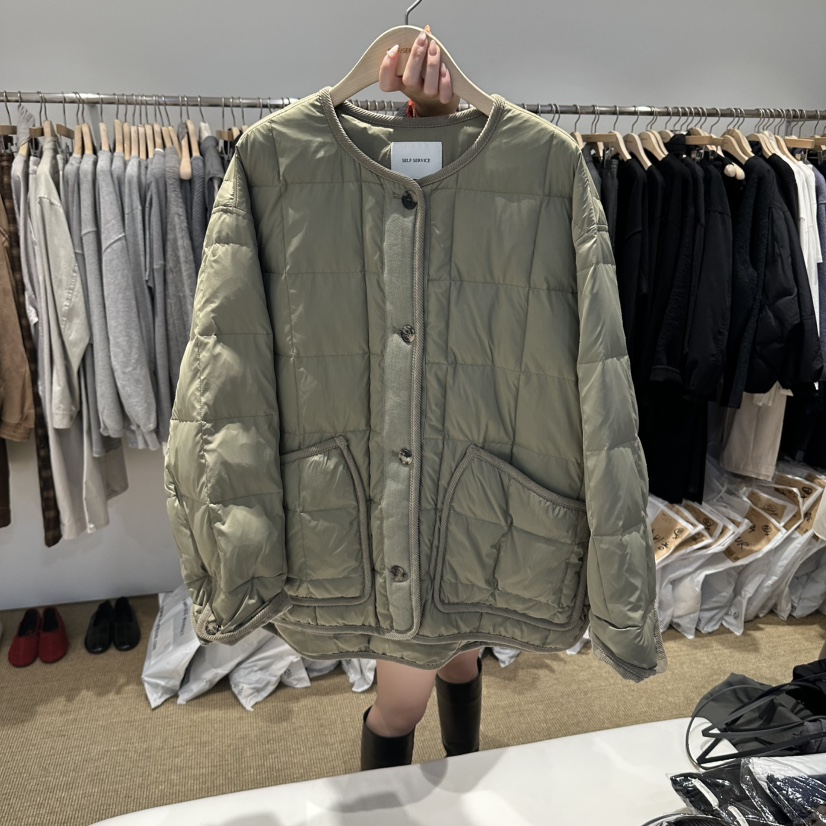 SELF SERVICE/MASOF東大門代購女裝新品休閑短款羽絨服SELF SERVICE/MASOF短款羽絨服圖色2
