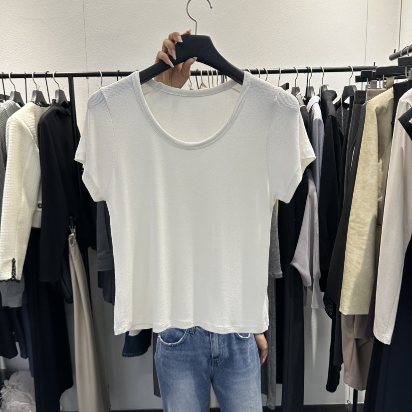 FLAMME TOIT/LUNAMDE韓國直郵女裝新款推薦真品熱賣T恤FLAMME TOIT/LUNAMDET恤圖色1