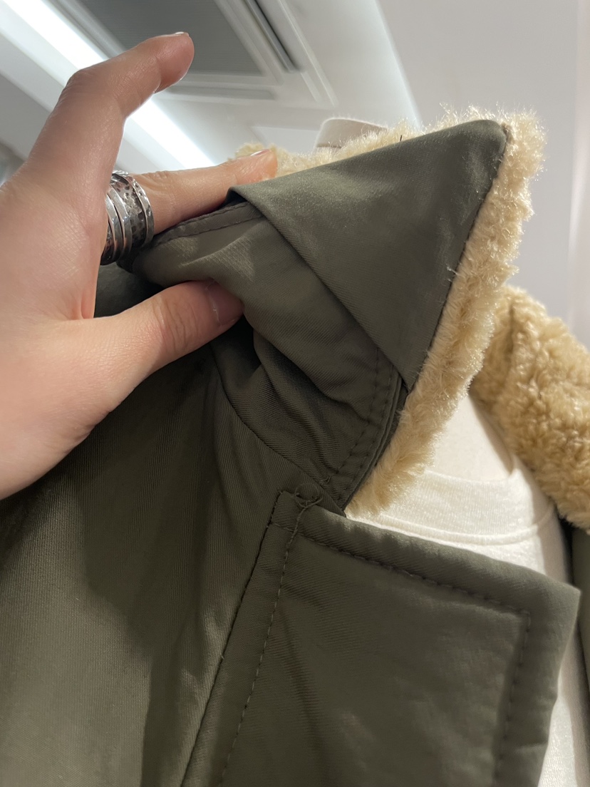 URBANE cloth韓國直郵女裝新款人氣休閑夾克毛領可拆可拆卸URBANE cloth夾克