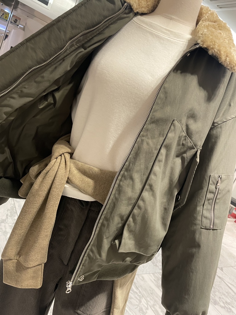 URBANE cloth韓國直郵女裝新款人氣休閑夾克毛領可拆可拆卸URBANE cloth夾克