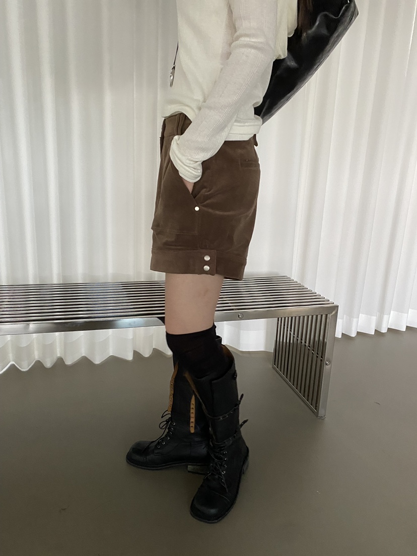 Verbena東大門代購女士新款熱賣推薦時尚休閑人氣真品短褲Verbena短褲