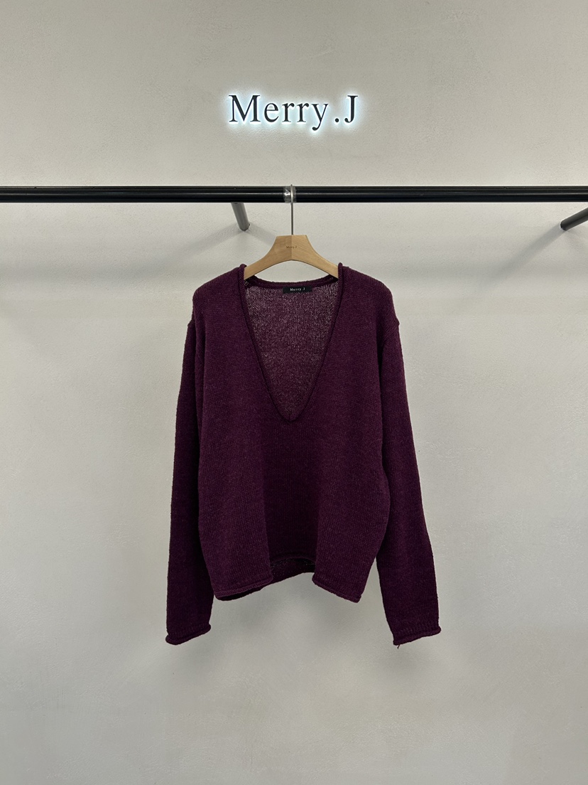 MERRY-J韓國直郵女裝新款熱賣休閑時尚人氣真品推薦毛衣MERRY-J毛衣圖色5