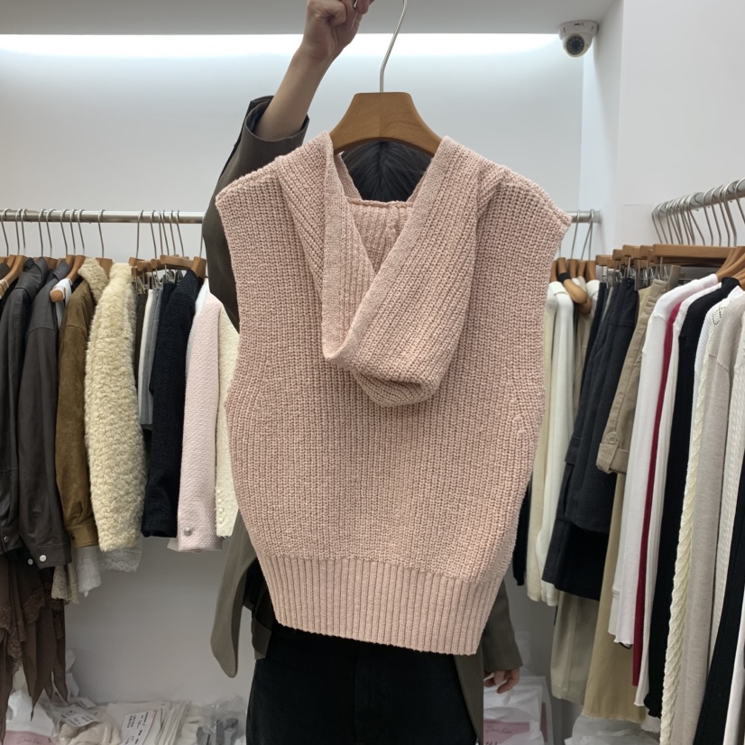 DRESS ROOM東大門實拍女裝新款推薦真品熱賣休閑人氣馬甲DRESS ROOM馬甲