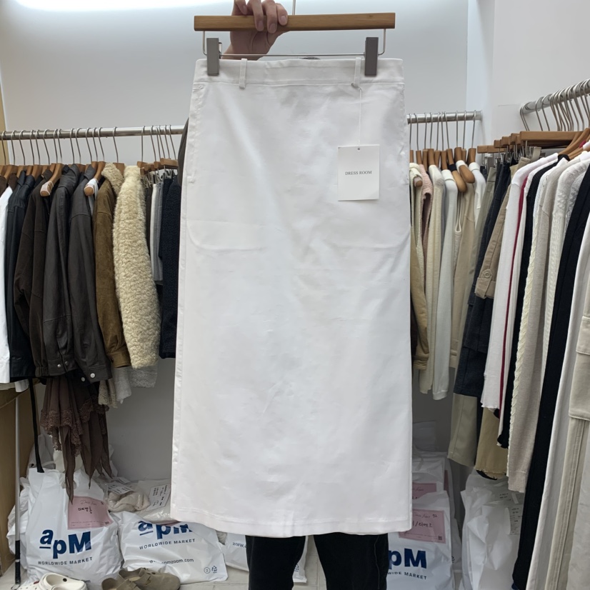 DRESS ROOM韓國代購女士新品熱賣真品人氣休閑半身裙中短裙DRESS ROOM半身裙/中短裙圖色3
