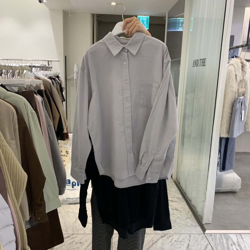 VENIR-A東大門直郵女裝新款熱賣推薦時尚人氣襯衫蕾絲衫VENIR-A襯衫/蕾絲衫圖色1