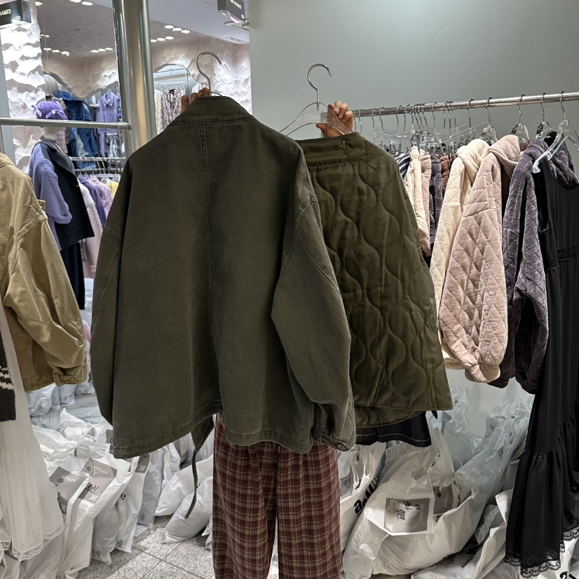 VIRKIN韓國代購女士新品推薦真品熱賣休閑時尚人氣套裝絎縫VIRKIN套裝