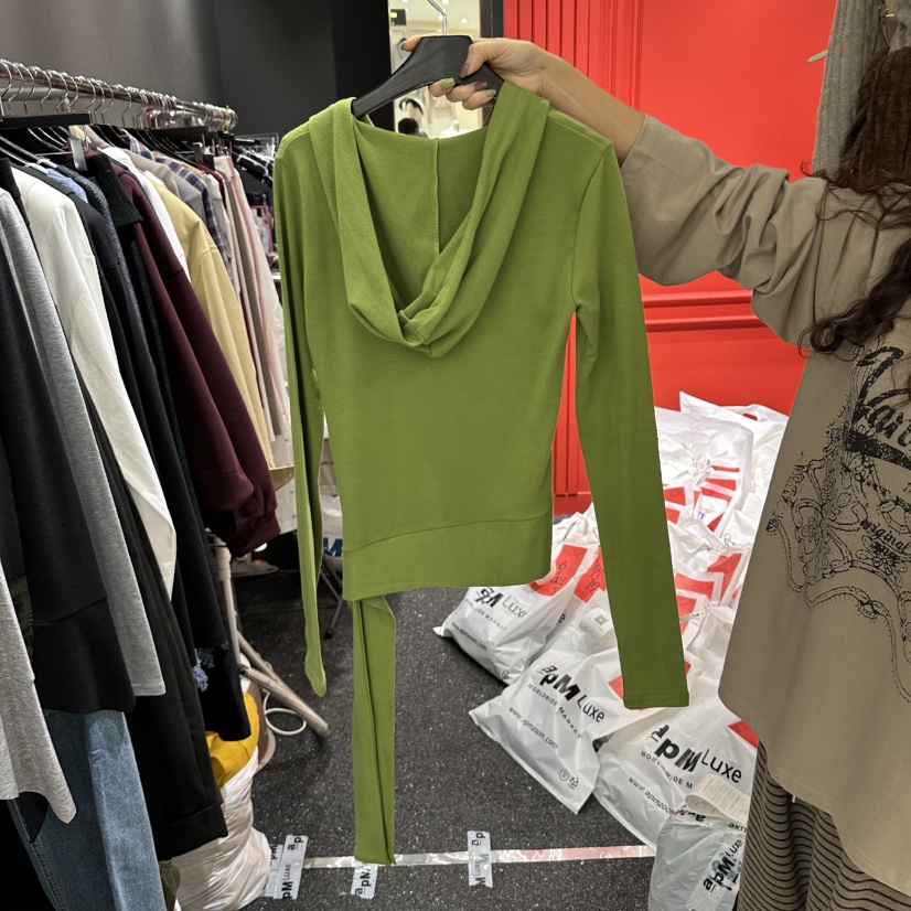 RARE CLOSET韓國代購女士新品熱賣真品時尚推薦休閑長袖T恤RARE CLOSET長袖T恤