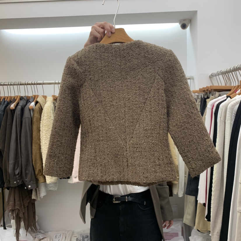 DRESS ROOM韓國代購女裝新款真品熱賣推薦休閑人氣夾克系帶DRESS ROOM夾克