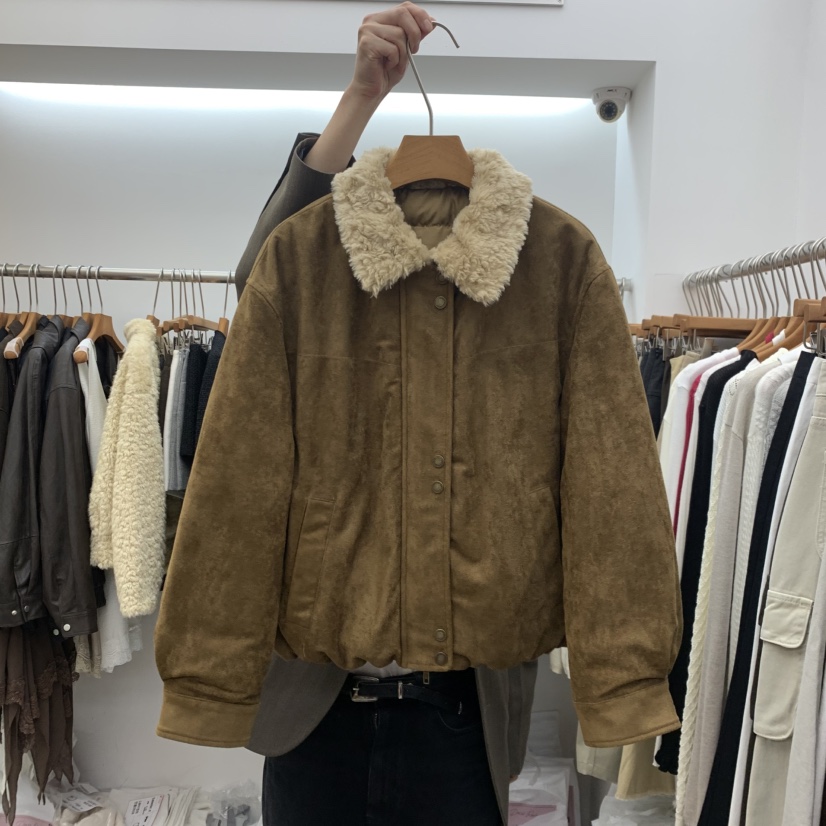 DRESS ROOM東大門直郵女裝新款真品人氣休閑熱賣夾克鴨絨DRESS ROOM夾克圖色1