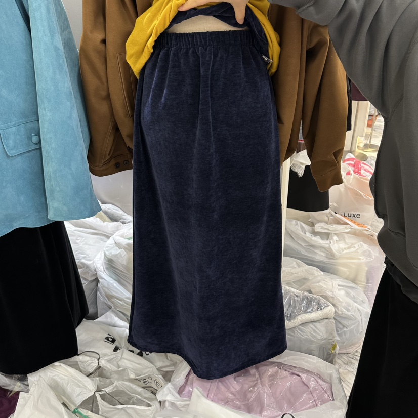 REFLAT東大門直郵女士新品時尚人氣真品推薦熱賣長裙天鵝絨REFLAT長裙圖色2